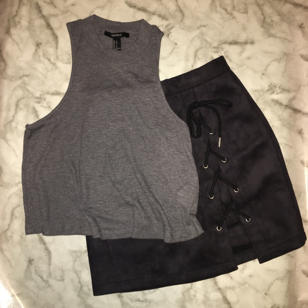 High Neck Crop Top